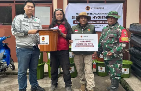 Distribute emergency assistance directly to residents affected by the eruption of Mount Semeru