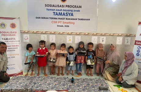 Distribution of additional menu packages for toddlers at TAAT Daycare